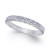 Pave Diamond Band Ring in 14k Gold or White Gold (3/4 ct. t.w.)