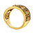 Chocolate Diamond (5/8 ct. t.w.) & Nude Diamond (1/4 ct. t.w.) Openwork Wide Ring in 14k Gold
