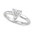 Diamond Heart-Cut Solitaire Engagement Ring (1 ct. t.w.) in 14k White or Yellow Gold