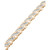 Diamond Diagonal Link Bracelet (1 ct. t.w.) in 10k Gold, Created for Macy's