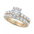 Diamond Bridal Ring Set (2 ct. t.w.) in 14k White Gold or Gold