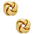 Love Knot Stud Earrings in 14k Gold or White Gold