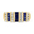 EFFY® Sapphire (5/8 ct. t.w.) & Diamond (1/3 ct. t.w.) Ring in 14k Gold