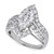 Diamond Cluster Ring (2 ct. t.w.) in 14k White Gold