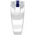 EFFY® Men's Blue Sapphire (7/8 ct. t.w.) & White Sapphire (1-1/4 ct. t.w.) Ring in Sterling Silver