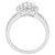 Diamond Heart Cluster Bridal Set (1-1/2 ct. t.w.) in 14k White Gold
