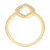 Diamond Rhombus Statement Ring (1/10 ct. t.w.) in 14k Gold or 14k White Gold, Created for Macy's