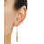 Polished Paperclip Drop Earrings in 14k Gold
