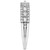 Diamond Baguette & Round Triple Row Band (3/8 ct. t.w.) in 14k White Gold