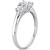 Diamond Three Stone Engagement Ring (1/2 ct. t.w.) in 14k White Gold