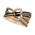 Chocolatier® Gladiator Weave™ Diamond Belt Buckle Ring (9/10 ct. t.w.) in 14k Rose Gold