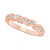 Diamond Swirl Band (3/8 ct. t.w.) in 14k White, Yellow or Rose Gold
