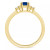 Emerald (1/2 ct. t.w.) & Diamond (1/10 ct. t.w.) Ring in 14k Gold (Also Available in Ruby, Sapphire & Pink Sapphire)