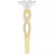 Diamond Marquise Twist Shank Engagement Ring (5/8 ct. t.w.) in 14k Gold