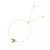 Cubic Zirconia Enamel Bee Adjustable Bolo Bracelet in Sterling Silver (Also in 14k Gold Over Silver)