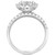EFFY® Diamond Round Halo Cluster Bridal Set (1-1/2 ct. t.w.) in 14k White Gold