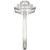 Diamond Halo Cluster Ring (1/3 ct. t.w.) in Sterling Silver