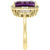 EFFY® Amethyst (5-3/4 ct. t.w.) & Diamond (1/3 ct. t.w.) Ring in 14k Gold
