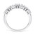 Diamond Heart-Cut Anniversary Band (1 ct. t.w.) in 14k White Gold