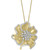 EFFY® Diamond Flower 18" Pendant Necklace (1-1/2 ct. t.w.) in 14k Gold