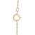 Diamond Clover 18" Pendant Necklace (1/10 ct. t.w.) in 10k Gold, Created for Macy's