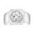EFFY® Men's White Topaz Solitaire Ring (4-3/4 ct. t.w.) in Sterling Silver