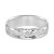 Men's Satin Finish Design Comfort Fit Wedding Band in 14k Gold