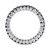 Black Diamond Eternity Band (1 ct. t.w.) in 10k White Gold