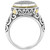 EFFY® Diamond Cluster Ring (1/4 ct. t.w.) in Sterling Silver and 18k Gold