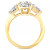 Certified Lab Grown Diamond Pear-Cut Three Stone Engagement Ring (4 ct. t.w.) in 14k Gold