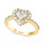 Classique by EFFY® Diamond Heart Ring (9/10 ct. t.w.) in in 14k White, Yellow, or Rose Gold