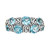 EFFY® Blue Topaz Statement Ring (3-1/2 ct. t.w.) in Sterling Silver & 18k Gold