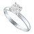GIA Certified Diamond Engagement Ring (1 ct. t.w.) in 14k White Gold