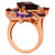 Crazy Collection® Multi-Gemstone Swirling Statement Ring (8-1/4 ct. t.w.) in 14k Rose Gold