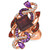 Crazy Collection® Multi-Gemstone Swirling Statement Ring (8-1/4 ct. t.w.) in 14k Rose Gold