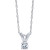 Round-Cut Diamond Pendant Necklace in 10k Yellow or White Gold (1/10 ct. t.w.)
