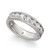 Diamond Channel Band (2 ct. t.w.) in 14k White Gold