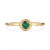 2-Pc. Set Emerald Bridal Set (1/3 ct. t.w.) in 14k Gold-Plated Sterling Silver (Also in Ruby & Sapphire)