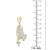 Men's Diamond Praying Hands Pendant (1/3 ct. t.w.) in 10k Gold