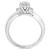 Diamond Cluster Engagement Ring (1/3 ct. t.w.) in 14k White Gold