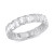 Certified Lab Grown Diamond Emerald-Cut Eternity Band (4 ct. t.w.) in 14k Gold