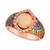 Multi-Gemstone (1-7/8 ct. t.w.) & Nude Diamond (1/6 ct. t.w.) Statement Ring in 14k Rose Gold