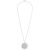 Diamond Starburst 20" Pendant Necklace (1-1/2 ct. t.w.) in 14k White Gold, Created for Macy's