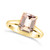 Morganite (3 ct. t.w.) Ring in 14K Yellow Gold