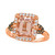 Peach Morganite (1-3/4 ct. t.w.) & Diamond (1/3 ct. t.w.) in 14k Rose Gold