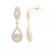 Diamond Dangling Drop Earrings in 14k White Gold or 14k Yellow Gold  (1 ct. t.w.), Created for Macy's