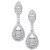 Diamond Dangling Drop Earrings in 14k White Gold or 14k Yellow Gold  (1 ct. t.w.), Created for Macy's