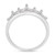 Diamond Crown Statement Ring (1/10 ct. t.w.) in 14k White Gold, Created for Macy's