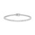Lab Grown Diamond Tennis Bracelet (3 ct. t.w.) in 14k White Gold