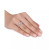 Diamond Halo Milgrain Bead Bridal Set (3/4 ct. t.w.) in 14k Gold
